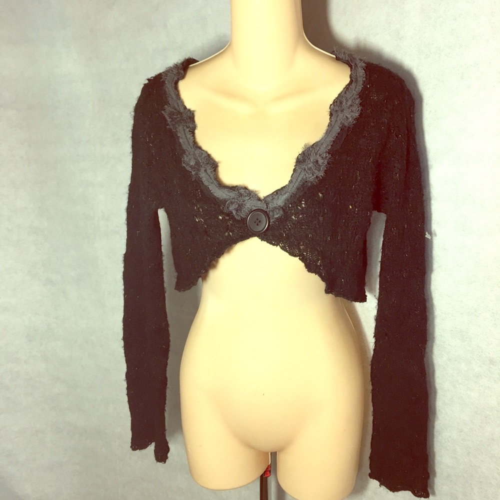 Morbid Threads Sweater Shrug